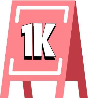 First 1k!